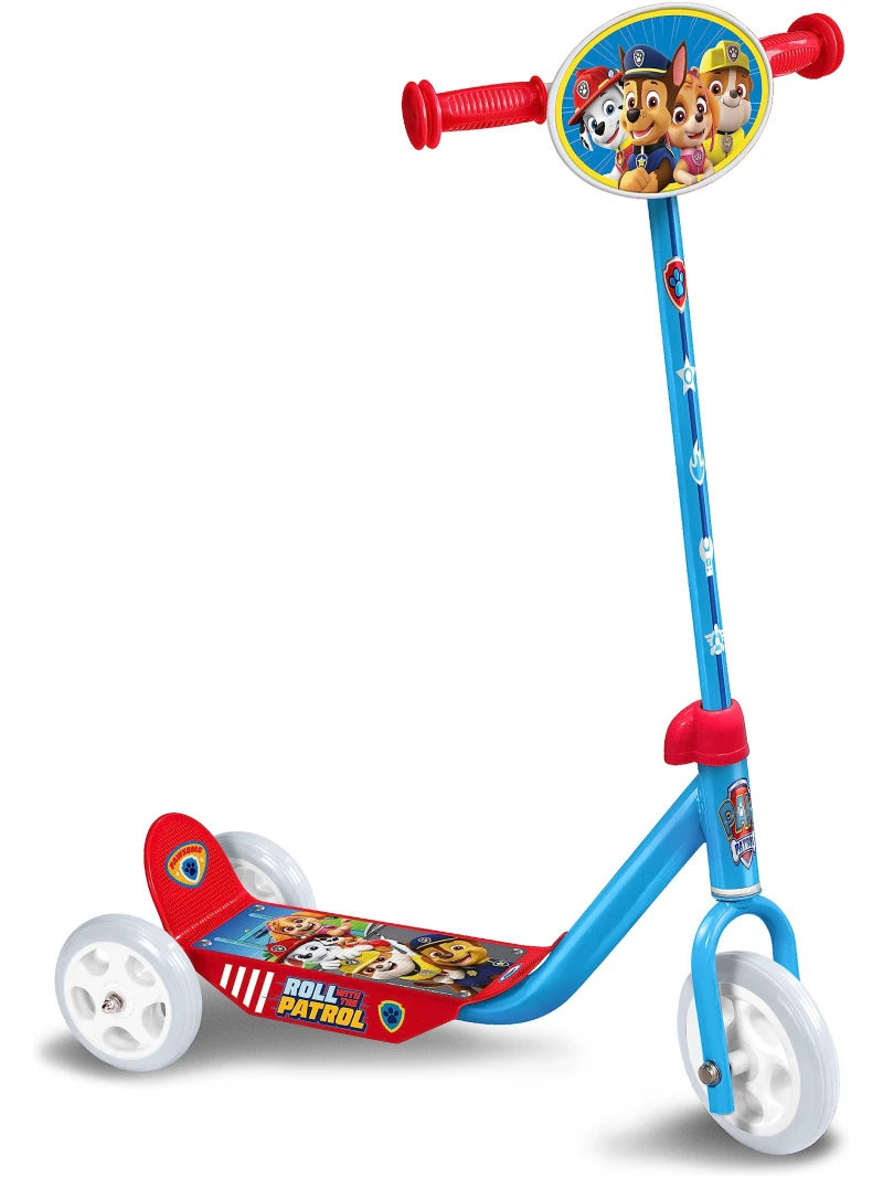 Trottinette 3 Roues Pat'Patrouille Stamp, Plateforme Large Antidérapante