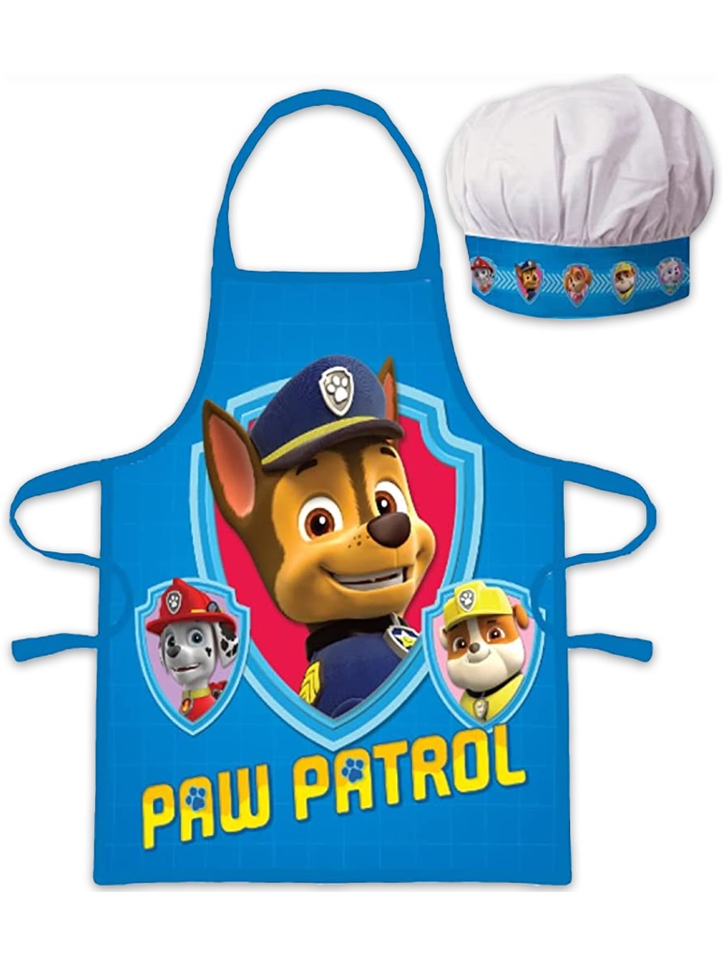 Tablier Enfant Pat'Patrouille Bleu