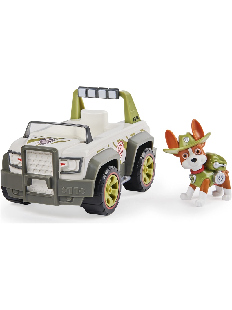 Véhicule + Figurine Tracker Pat'Patrouille 15 cm