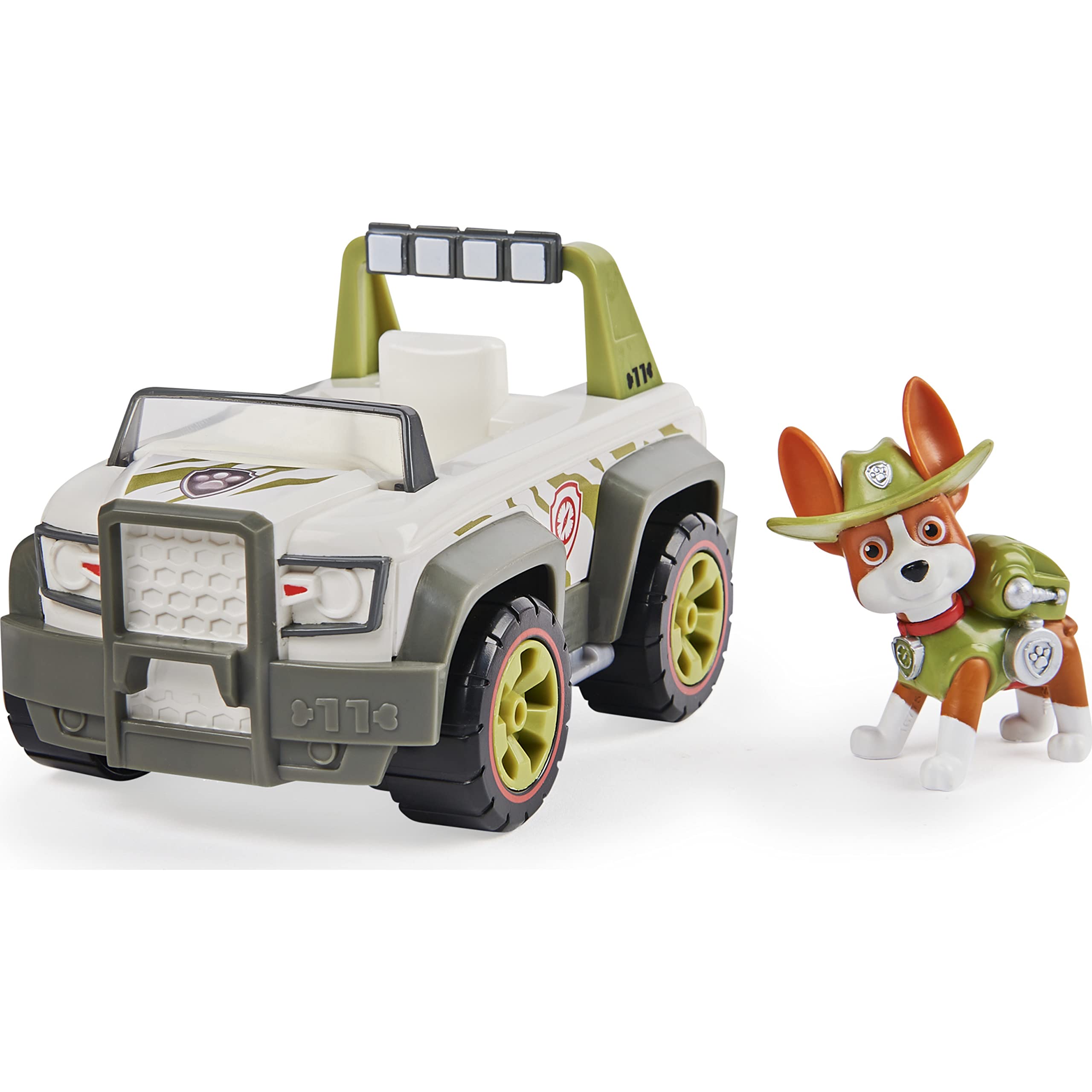 Véhicule + Figurine Tracker Pat'Patrouille 15 cm