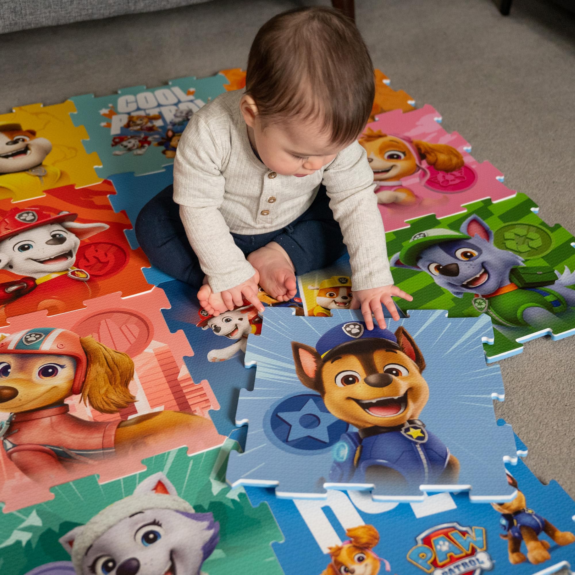 Tapis de jeu Pat'Patrouille 12 pièces en EVA – Image 3