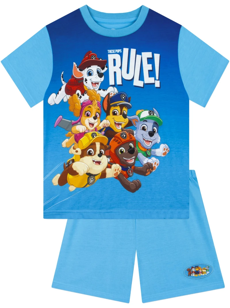 Pyjama Pat'Patrouille Chase et Marshall Manches Courtes Garçon