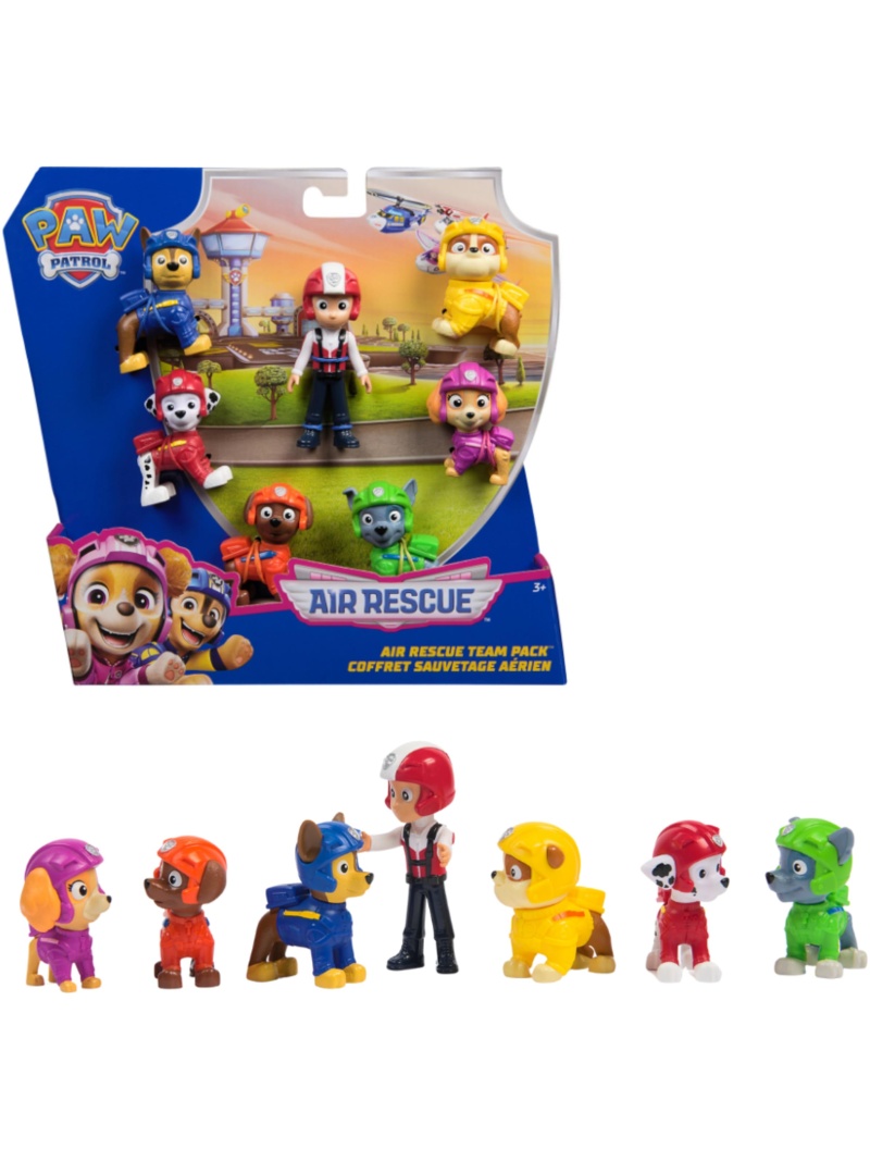 Coffret 7 Figurines Air Rescue Pat'Patrouille
