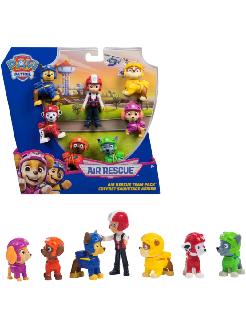 Coffret 7 Figurines Air Rescue Pat'Patrouille