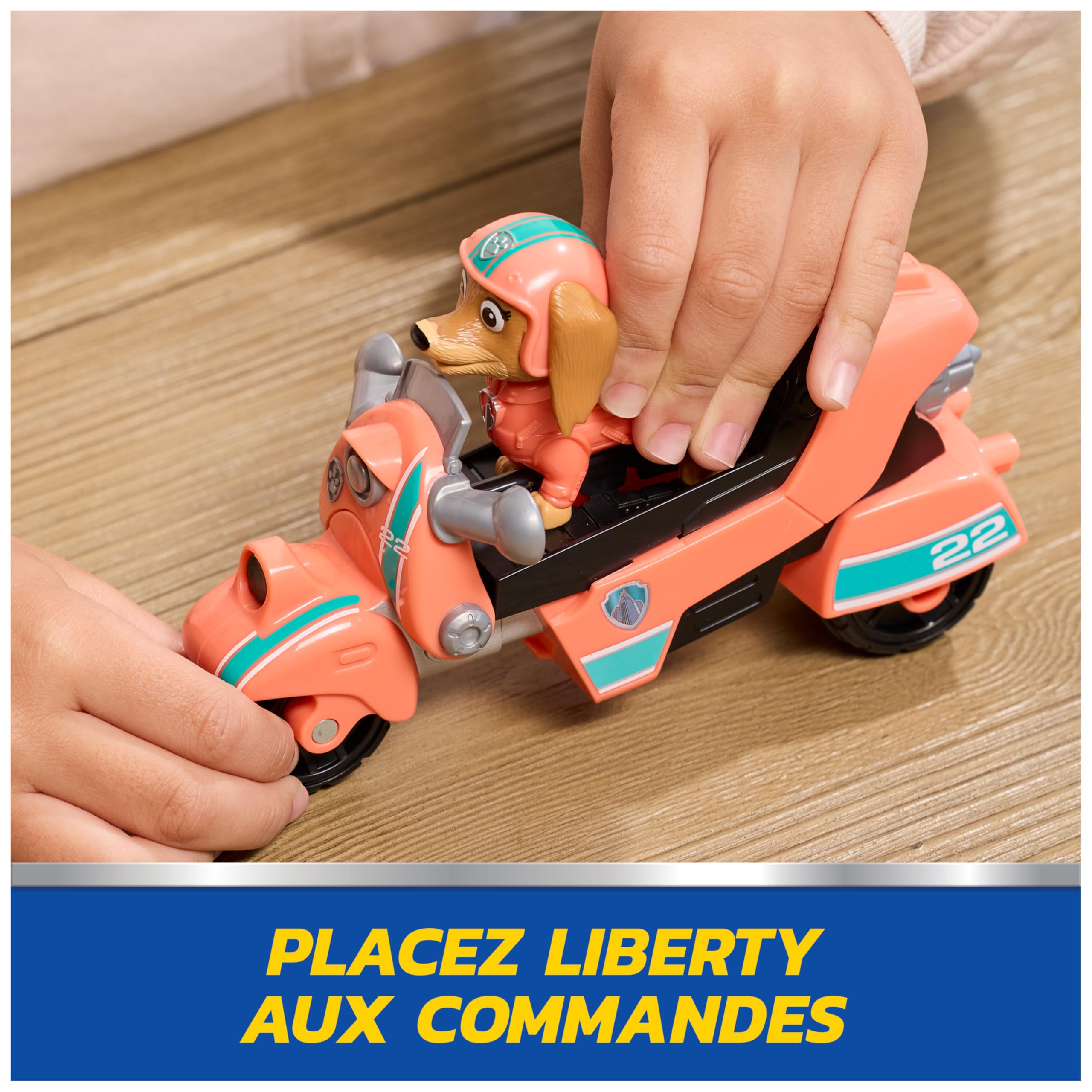 Véhicule 15 cm et figurine Liberty Pat'Patrouille – Image 5