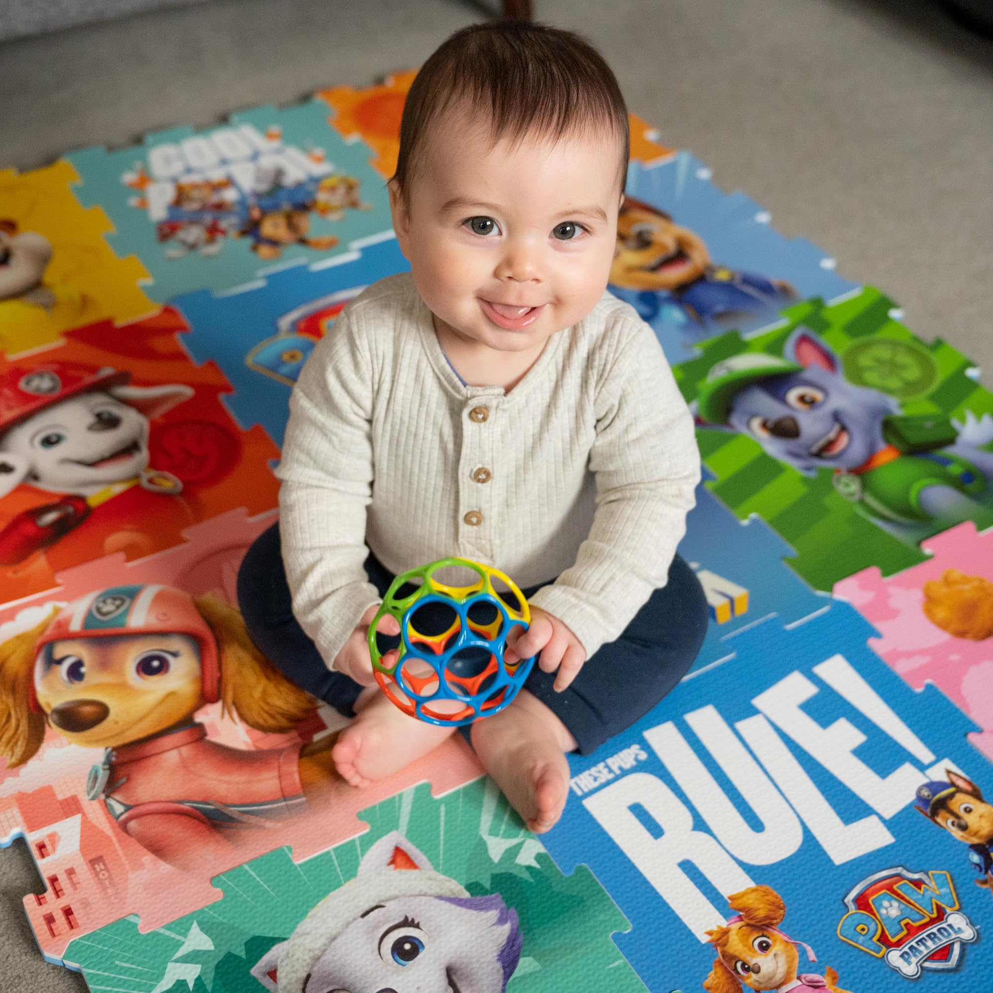 Tapis de jeu Pat'Patrouille 12 pièces en EVA – Image 2
