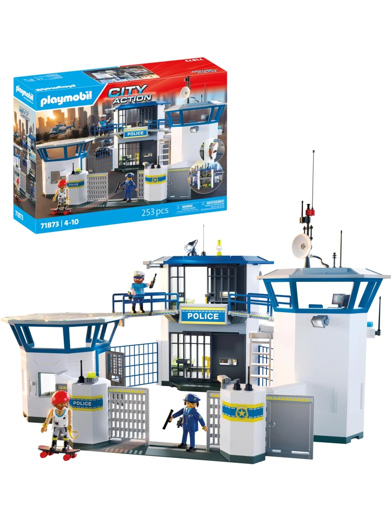 Centre de Commandement de la Police Pat'Patrouille avec Figurines et Accessoires