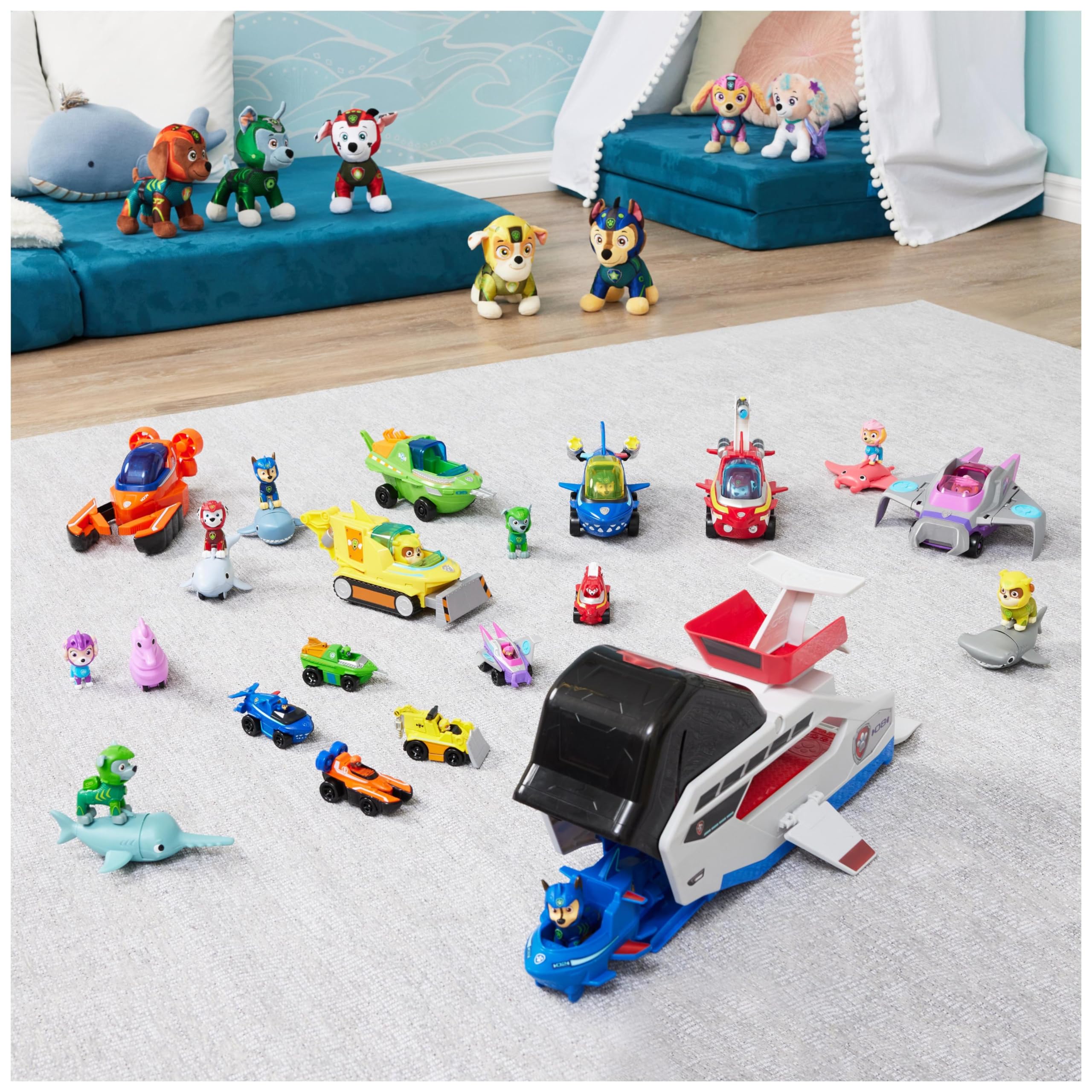 Voiture Aqua Pups Pat'Patrouille Rocky avec Figurine – Image 6