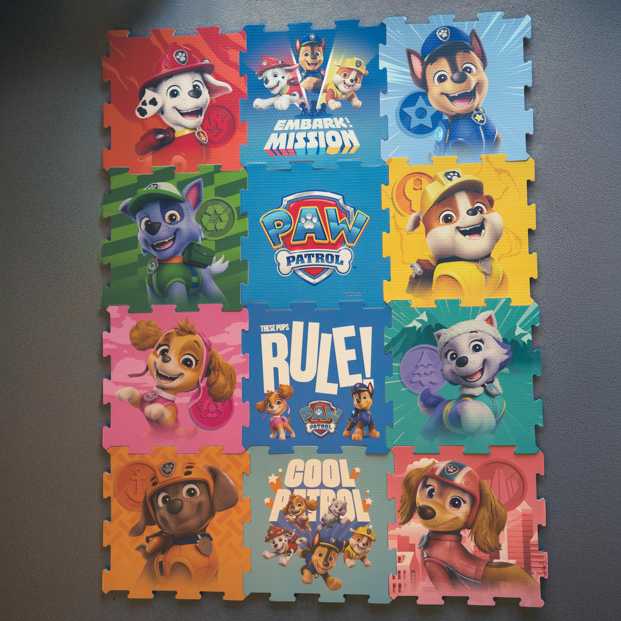 Tapis de jeu Pat'Patrouille 12 pièces en EVA – Image 4