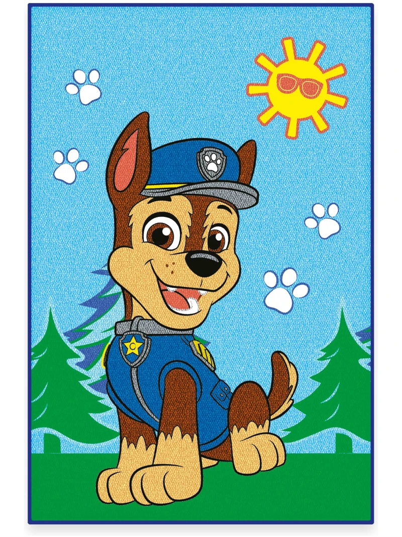 Tapis de jeu Pat'Patrouille 50x75 cm antidérapant