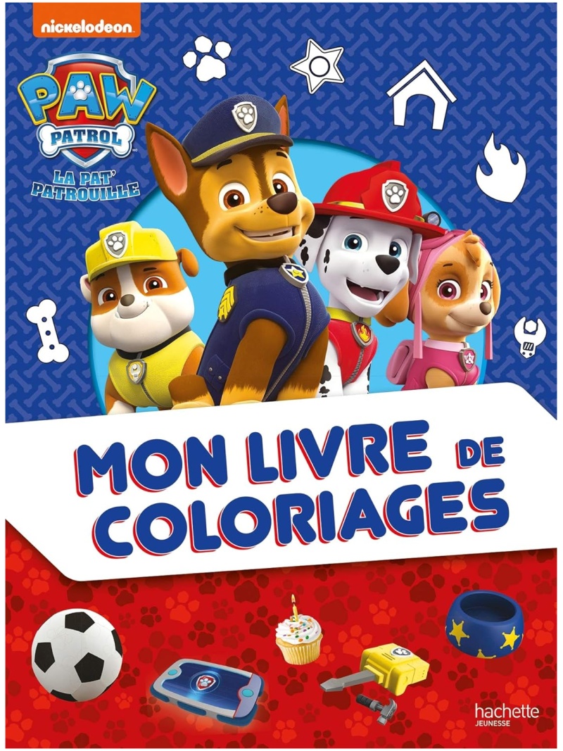 Pat'Patrouille : mon livre de coloriages (Hachette)