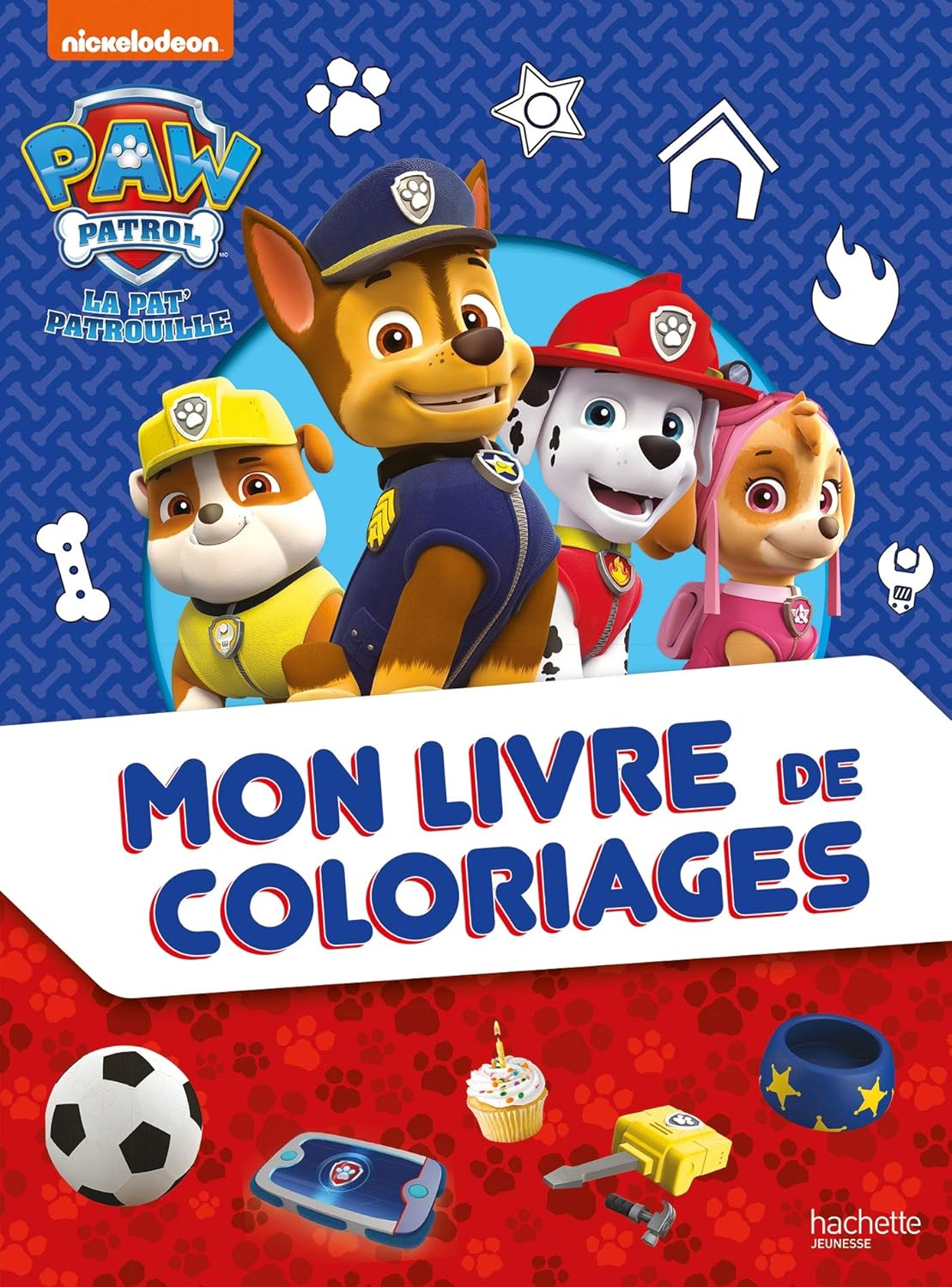 Pat'Patrouille : mon livre de coloriages (Hachette)